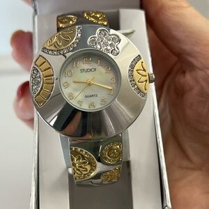 Studio Silver and Gold Quartz Watch